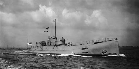 The newly-commissioned Royal Navy submarine 'HMS X1' leaves Chatham Dockyard in Kent, 12th ...