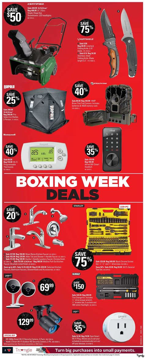 Canadian Tire (ON) Boxing Day/Week Flyer December 26 to 31, 2020 Canada