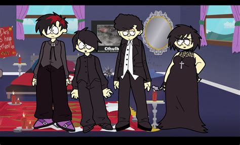 South Park Goth Kids by CosmicCrayons on DeviantArt