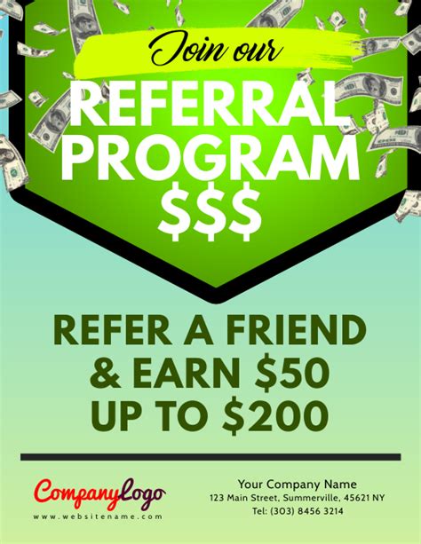 Free Refer A Friend Flyer Template - Nisma.Info