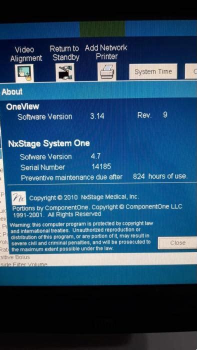 Used Like New 2013 NXSTAGE System One for Sale - $2153 item# 1603206 ...