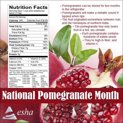 Pomegranate Juice Nutrition Facts - Tere Fruit