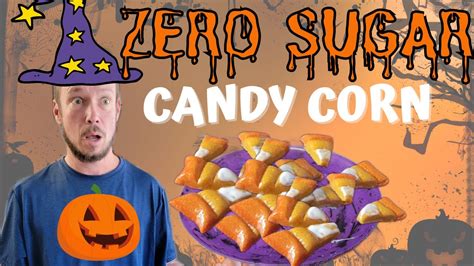 Zero Sugar Candy Corn Recipe | Sugar Free Candy Corn Recipe - YouTube