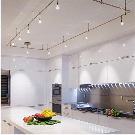 20 Kitchen Track Lighting Ideas to get Your Cooking on Track | Track ...