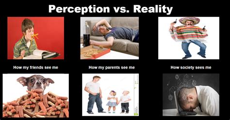 Perception vs. Reality