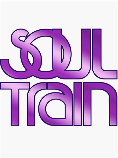 "Soul Train" Sticker for Sale by bruceperdew | Redbubble