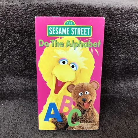 SESAME STREET - Do the Alphabet VHS 1996 Vintage OOP Rare Sony Wonder EUR 4,47 - PicClick IT