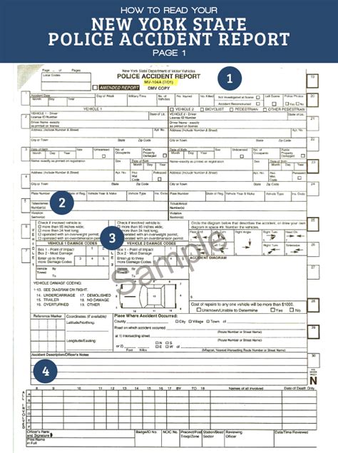 New York State Department Of Motor Vehicles Police Accident Report Codes | Webmotor.org