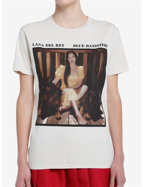 Lana Del Rey Blue Banisters Portrait Boyfriend Fit Girls T-Shirt | Hot ...