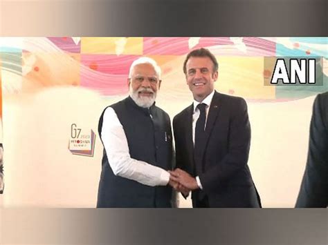 PM Modi holds bilateral meeting with French President Emmanuel Macron ...