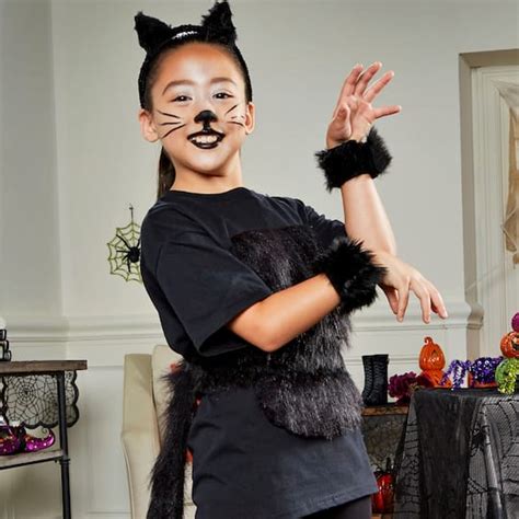 Kids Panther Halloween Costume