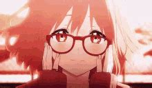 Anime Glasses Glare GIFs | Tenor