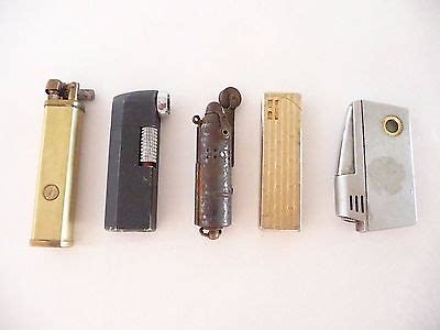 Lot of 5 Vintage Antique Tobacco Lighters Leo Casablanca Flamex Prince Trench -- Antique Price ...