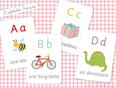 French Alphabet Worksheets Printables