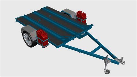 Motorcycle trailer plans - 3 bike - 7'x5' DIY Motobike trailer plans! - CDROM | eBay Motorcycle ...