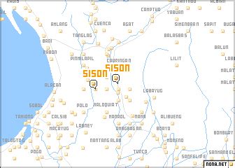 Sison (Philippines) map - nona.net