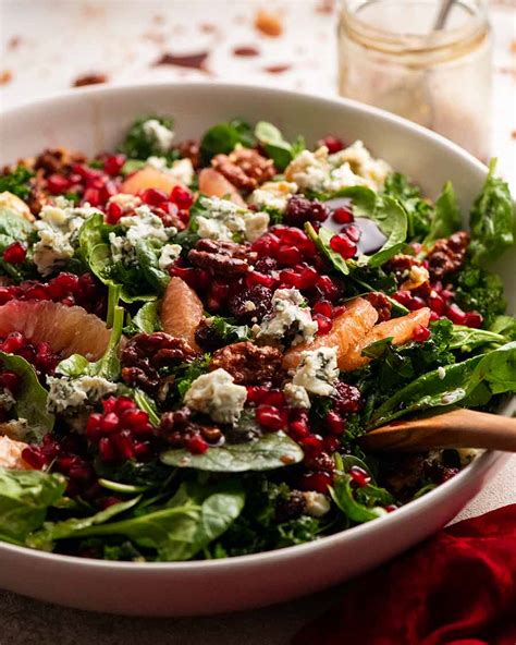 Pomegranate Salad & Holiday Salad Marathon! | RecipeTin Eats