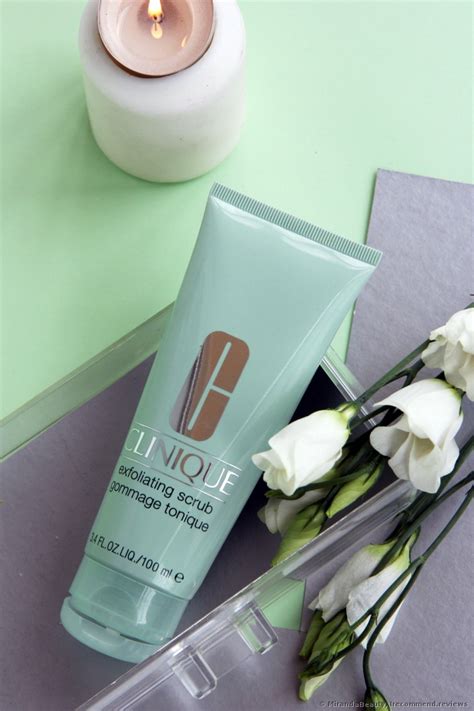 Clinique Exfoliating Scrub - «The perfect scrub is found! It suits all skin types and will be ...