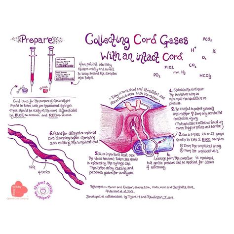 Collecting cord gases with an intact cord