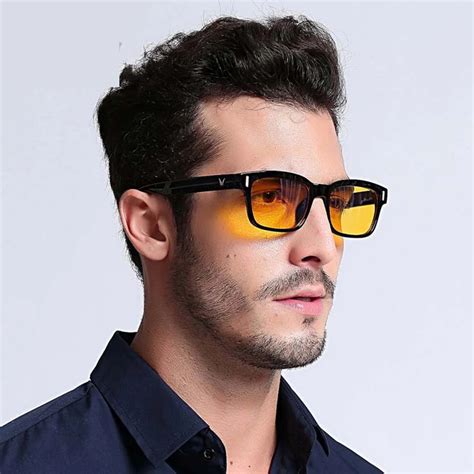 Blue Ray Computer Glasses Men Screen Radiation Eyewear Brand Design ...