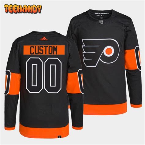 Philadelphia Flyers Custom Alternate Black Jersey