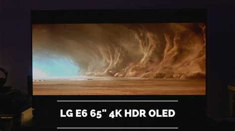 LG E6 65" 4K HDR OLED Review! - YouTube