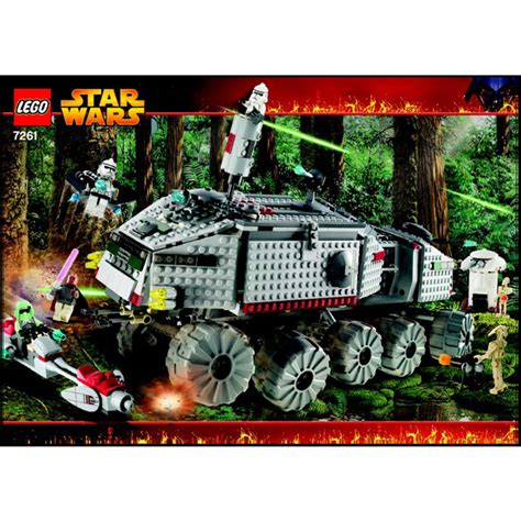 LEGO Clone Turbo Tank Set (with Light Up Mace Windu) 7261-1 ...