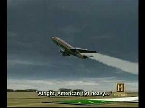 AA American Airlines DC-10 - Accident flight 191 - YouTube