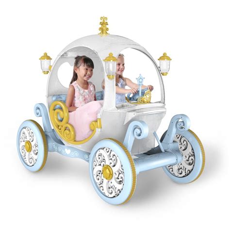 You Can Get A Cinderella Carriage Ride-On For Your Kids That Plays Disney Sounds Kids Activities ...