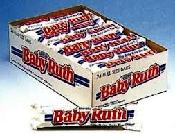 Baby Ruth Bar 2.1oz 24 Count | bulkecandy.com – BulkECandy.com/SnackerzInc.