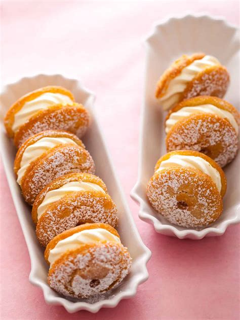 Cream Puff Doughnuts | Doughnut recipe | Spoon Fork Bacon