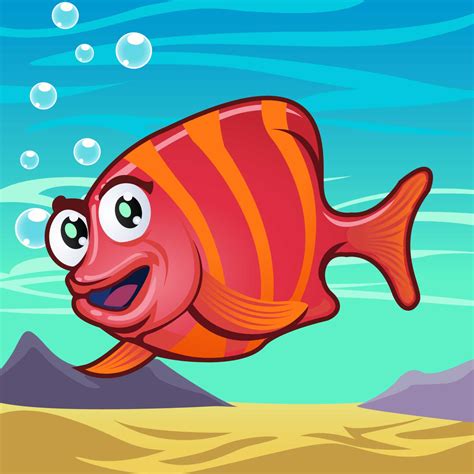 Fish Cartoon 227350 Vector Art at Vecteezy