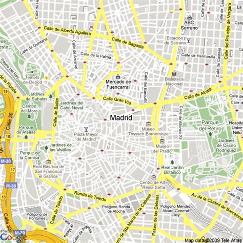 Madrid Map