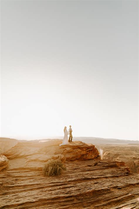 Canyon Wedding Photos that Will Wow You! | Stitch & Tie