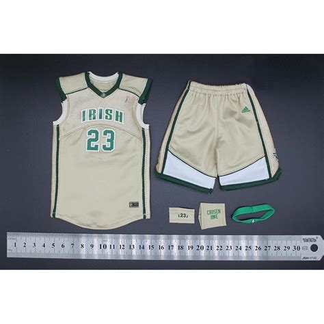 NON 1/6 NBA Star Lebron James High School Jersey Number 23 Jersey ...