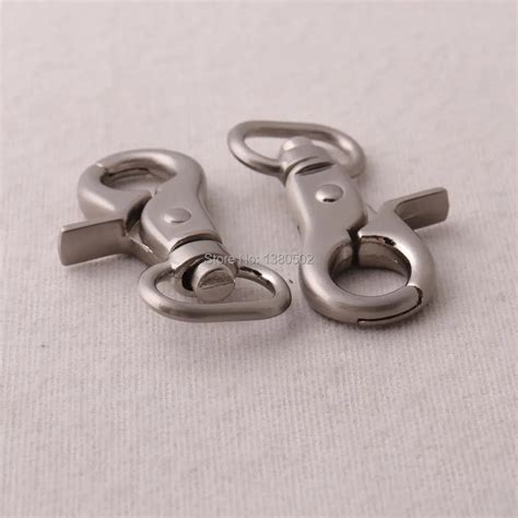 6pcs 58*23mm practical buckle Snap Hooks Spring Clips Hooks Key Chain key ring -in Buckles ...