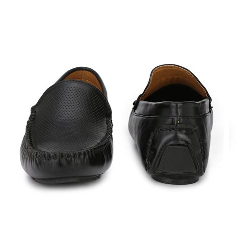 Men Black Synthetic Leather Loafers at Rs 999/pair | Men Loafer Shoes ...