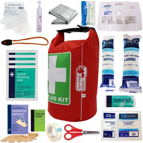 1 Person Waterproof First Aid Kit | 31 piece outdoor kit - Survival Duck