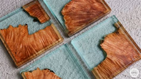 DIY Resin And Wood Coasters - DIY Huntress