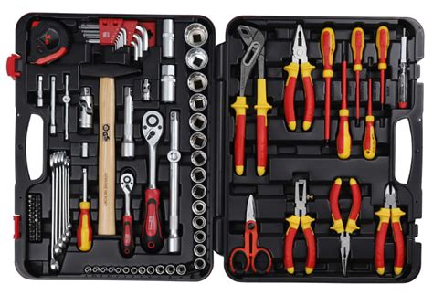 RS PRO | RS PRO 88 Piece Electricians Tool Kit with Case, VDE Approved ...