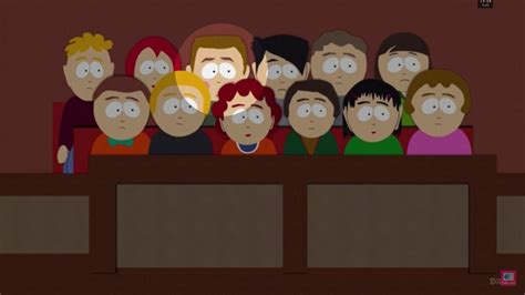 Butters' dad was on the jury when Chef was being sued in Chef Aid : r/southpark