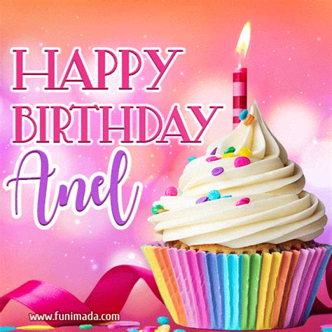 Happy Birthday Anel GIFs - Download original images on Funimada.com