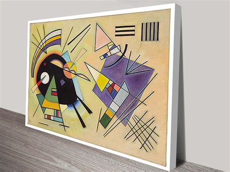 Wassily Kandinsky Black and Violet Wall Art Prints Brisbane Australia