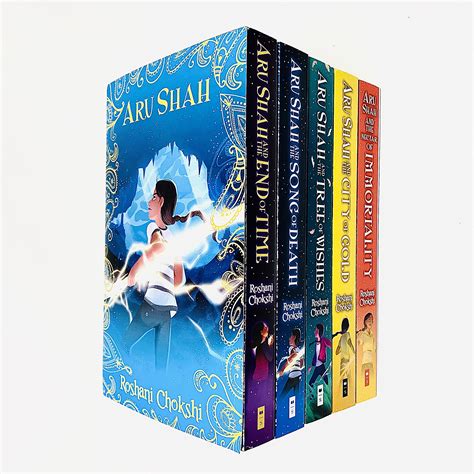 Pandava Rick Riordan Presents Aru Shah Series Books 1 - 5 Collection by Roshani Chokshi by ...