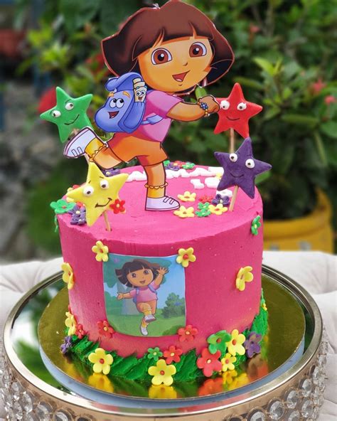 15 Amazing Dora Cake Ideas & Designs (Some Are Really Impressive ...