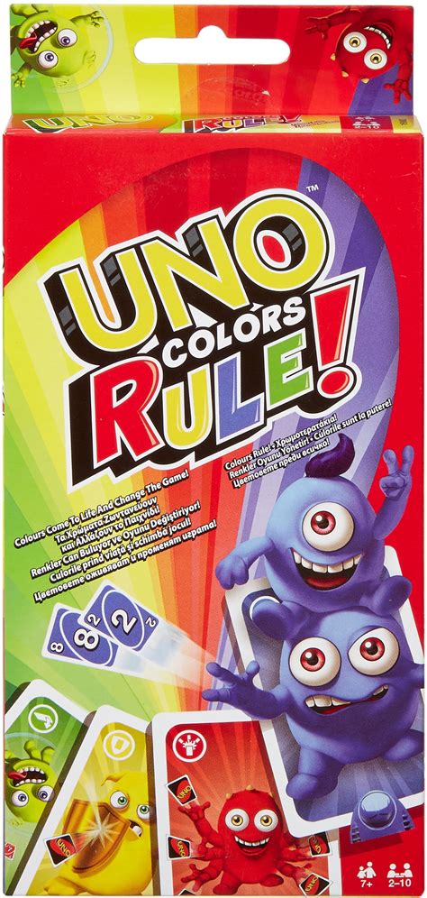 UNO Colors Rule Card Game - Walmart.com