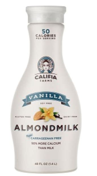 Califia Almond Milk | Califia almond milk, Vanilla almond milk, Califia ...