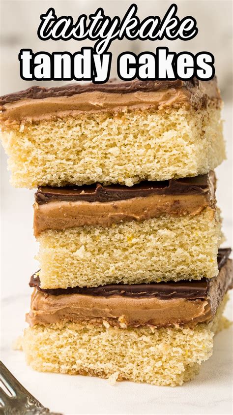 there are three pieces of cake stacked on top of each other