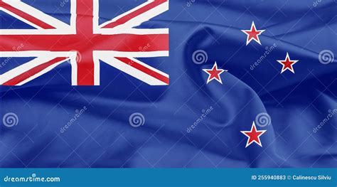 New Zealand flag design 2 stock illustration. Illustration of paint ...