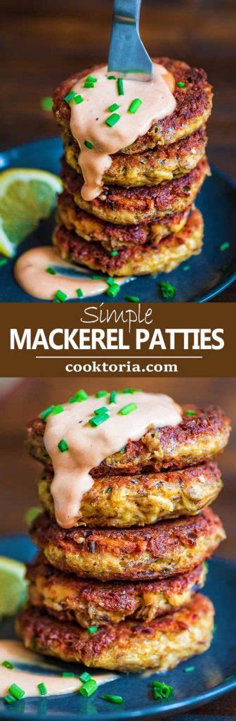 Mackerel Patties | COOKTORIA